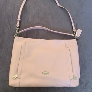 Pink Leather Coach Bag